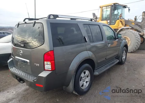 2005 Nissan Pathfinder Se from USA, damaged, VIN 5N1AR18U35C790998